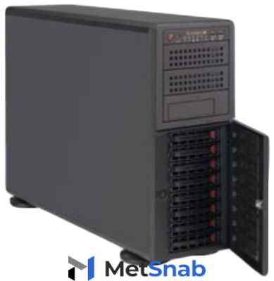 Серверная платформа 4U Supermicro SYS-7048R-TRT (2х2011v3, C612, 16xDDR4, 8x3.5" HS, PCI-E 3x16 + 3x8, 2x10GE, 2x920W)