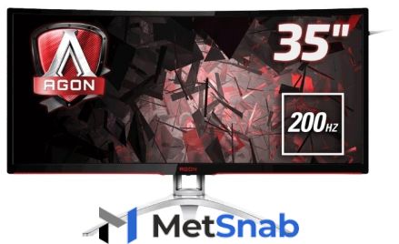 Игровой монитор AOC AGON AG352QCX 35", Black-Silver (AG352QCX)