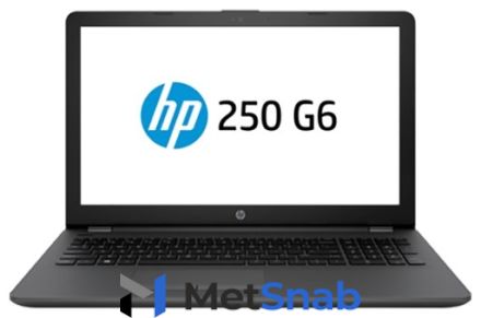 Ноутбук HP 250 G6 (2SX59EA) (Intel Pentium N4200 1100 MHz/15.6"/1366x768/4Gb/500Gb HDD/DVD-RW/Intel HD Graphics 505/Wi-Fi/Bluetooth/DOS)