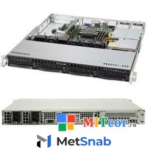 Серверная платформа 1U SATA SYS-5019P-MR SUPERMICRO