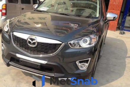 Защитная накладка бампера Mazda CX-5 (2011-2017)