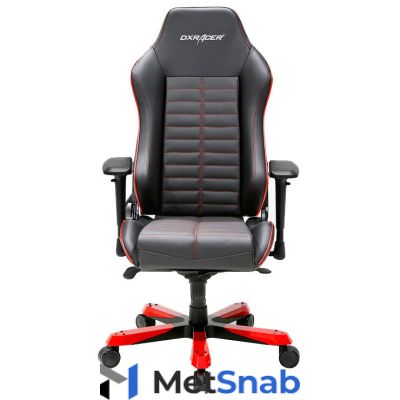 Кресло компьютерное DXRacer Iron чёрно-красное (OH/IS188/NR)