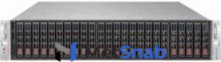 Серверная платформа 2U Supermicro SSG-2029P-ACR24H (2x3647, C622, 16xDDR4,24x2.5"HS, 3108 SAS3, 2x10GbE, 2x1200W )