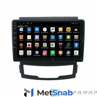 Штатная магнитола Parafar для Ssang Yong Actyon 2011-2012 на Android 8.1.0 (PF159XHD)