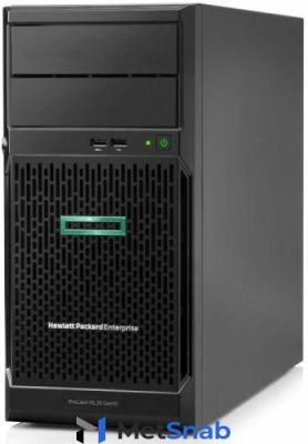 Сервер HPE ProLiant ML30 Gen10 (P16929-421) 1xE-2224 1x16Gb S100i 1G 2P 1x350W 4 LFF