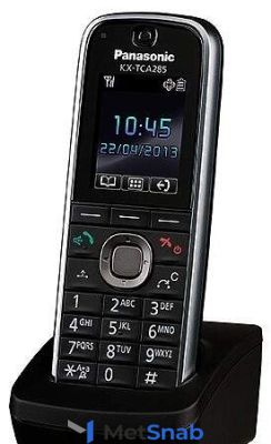 Трубка доп. Dect Panasonic KX-TCA285RU черный для KX-TDA/TDE/NCP/NS