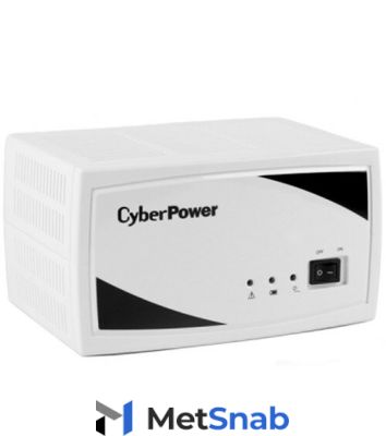 Инвертор для котла CyberPower SMP750EI, 375 Вт, 750 ВА, 1 Schuko розетка, белый