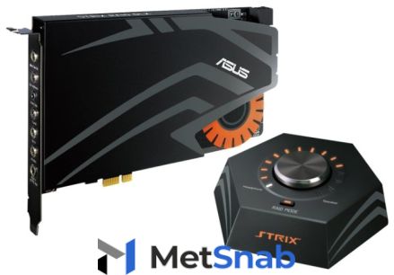 Внутренняя звуковая карта с дополнительным блоком ASUS Strix Raid DLX