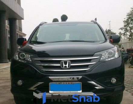 Защитная накладка бампера Honda CR-V (2012-2015)