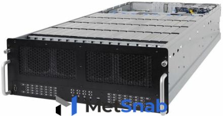 Серверная платформа 4U GIGABYTE S461-3T0 2*LGA3647, C621, 16*DDR4(2933), 60*3.5" HS SATA/SAS, 8*2.5" HS SATA/SAS, 4*PCIE, 2*10Glan SFP+, 2*10Glan, Mla