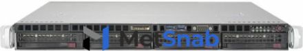 Серверная платформа 1U Supermicro SYS-5019S-M2 (1x1151, C236, 4x UDDR4 ECC, 4x3.5" HS, (x8)FH, 2GE, 1x350W Plat.)