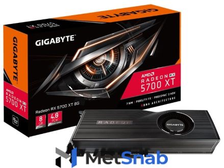 Видеокарта GIGABYTE Radeon RX 5700 XT 1605MHz PCI-E 4.0 8192MB 14000MHz 256 bit 3xDisplayPort HDMI HDCP