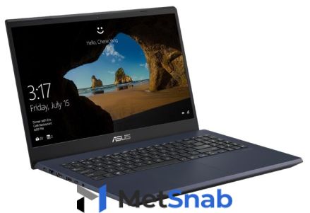 Ноутбук ASUS X571GD-BQ389T (Intel Core i5 8300H 2300MHz/15.6"/1920x1080/8GB/256GB SSD/1000GB HDD/DVD нет/NVIDIA GeForce GTX 1050 2GB/Wi-Fi/Bluetooth/Windows 10 Home)