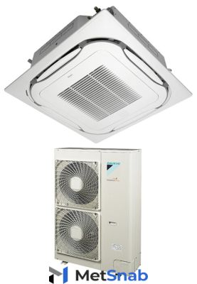 Кассетный кондиционер Daikin FCAHG100G / RZQG100L9V