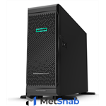 Сервер HPE ProLiant ML350 Gen10 Silver 4214 Tower(4U)/Xeon12C 2.2GHz(17MB)/1x32GbR2D_2933/P408i-aFBWC(2Gb/RAID 0/1/10/5/50/6/60)/noHDD(8/ 24up)SFF/noDVD/iLOstd/6NHPFans/4x1GbEth/1x800W(2up)/3-3-3 P11052-421