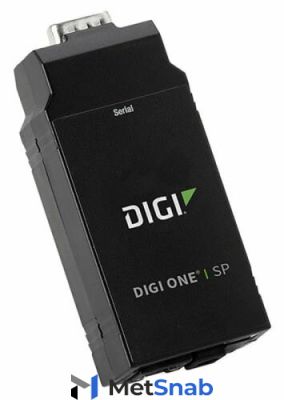 Сервер Digi Digi One SP 1 port RS-232/422/485 DB-9 Serial to Ethernet Device Server