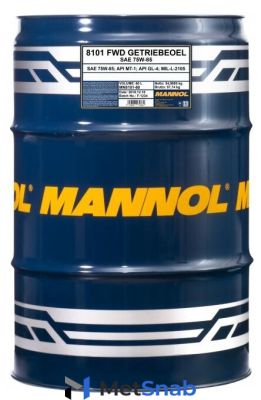 Трансмиссионное масло Mannol FWD Getriebeoel 75W-85 60 л