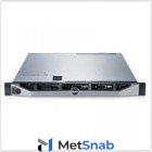 Сервер 210-ADLO-02 Dell PowerEdge R430 1U/1xE5-2609v3/1x8Gb RDIMM(2133)/H330