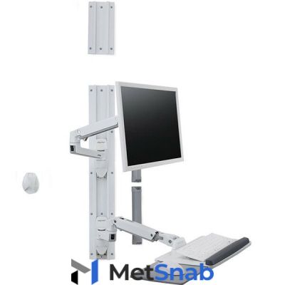 Рабочее место Ergotron 45-551-216, LX Wall Mount System