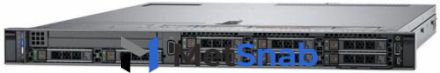 Сервер Dell PowerEdge R640 4214 16GB 2RRDx8 1.2TB 10K 2.5" SAS H730p mc iD9En 5720 4P 750W