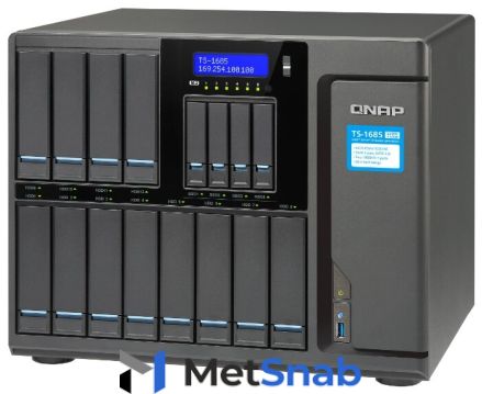 Сетевой накопитель (NAS) QNAP TS-1685-D1521-8G