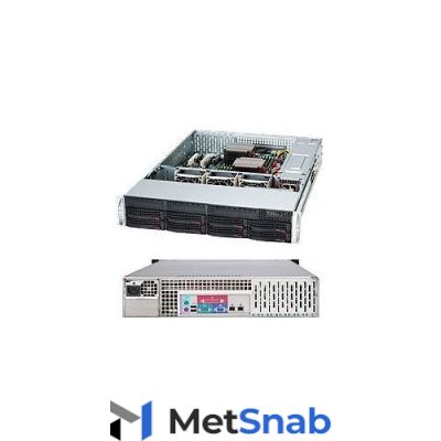 Сервер Supermicro X9DRL-3F/825TQ-563LPB Black (SMR0035)