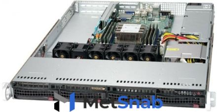 Серверная платформа Supermicro SuperServer 1U (SYS-5019P-WT)