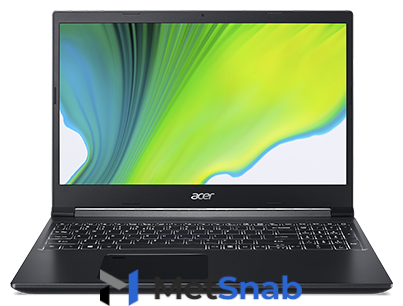 Ноутбук Acer Aspire 7 A715-41G-R72L (AMD Ryzen 7 3750H 2300MHz/15.6"/1920x1080/8GB/512GB SSD/DVD нет/NVIDIA GeForce GTX 1650 Ti 4GB/Wi-Fi/Bluetooth/Endless OS)