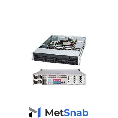 Сервер Supermicro X10DRL-I/825TQ-R720LPB (SMR0009)