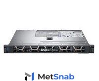 Сервер DELL PowerEdge R340 (R340-7723) 1U/ 8SFF/ E-2134 (4c, 3.5 GHz, 71`W)/ 1x16GB UDIMM ECC/ H330/ 1x1,2 TB 10k SAS/ 2xGE/ 1x350W/ iDRAC9 Exp/ DVDRW/ Bezel / Static Rails/ noCMA/ 3YBWNBD