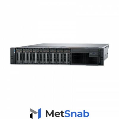 Сервер Dell PowerEdge R740 2U 2xGold 5118/64Гб/1.2Тб SAS 10k/H730P+/noODD/iDRAC9Ent/2xRPS750W/3YPNBD