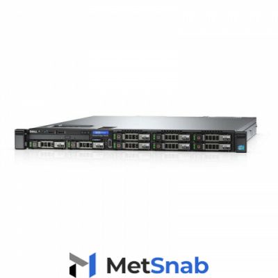 Сервер Dell PowerEdge R430 1U E5-2630v4/16Гб/1.2Тб SAS 10k/H730P/DVD-RW/iDRAC8Ent/PS550W/3YNBD