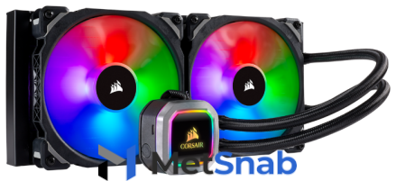 Система водяного охлаждения для процессора Corsair Hydro H115i RGB PLATINUM (CW-9060038-WW)