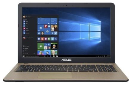 Ноутбук ASUS VivoBook A540BA-DM683T (AMD A6 9225 2600MHz/15.6"/1920x1080/4GB/256GB SSD/DVD нет/AMD Radeon R4/Wi-Fi/Bluetooth/Windows 10 Home)