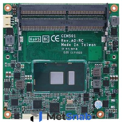 Процессорная плата COM Express Type 6 Axiomtek CEM501PG-i7-6600U