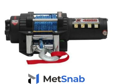 Master Winch Лебедка MW X4000S (12В) с синтетическим тросом