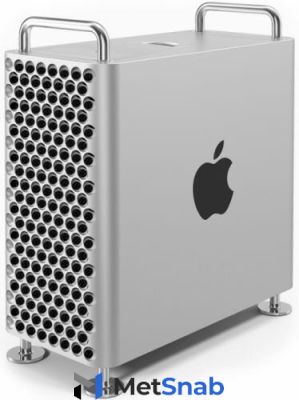 Компьютер Apple Mac Pro - Tower Z0W3/448 2.5GHz 28‑core Intel Xeon W/32GB (4x8GB) DDR4/256GB SSD/Two Radeon Pro Vega II 32GB of HBM2 memory each/Silve