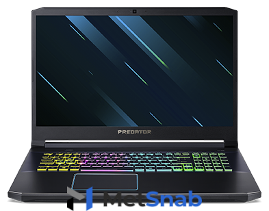 Ноутбук Acer Predator Helios 300 PH317-53-77CV (Intel Core i7 9750H 2600MHz/17.3"/1920x1080/16GB/256GB SSD/1000GB HDD/DVD нет/NVIDIA GeForce GTX 1660 Ti 6GB/Wi-Fi/Bluetooth/Linux)