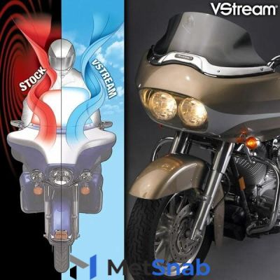 Ветровое стекло National Cycle N20424 Harley-Davidson FLTR/FLTRU/FLTRX (23,5см) 26%