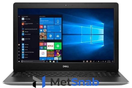 Ноутбук DELL Inspiron 3593 (Intel Core i3 1005G1 1200MHz/15.6"/1920x1080/4GB/128GB SSD/DVD нет/Intel UHD Graphics/Wi-Fi/Bluetooth/Windows 10 Home)