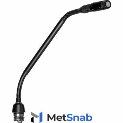 SHURE MX410LPDF/C кардиоидный конференционный микрофон без преампа. Два гибких узла. 25см.