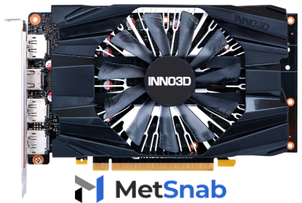 Видеокарта INNO3D GeForce GTX 1660 1785MHz PCI-E 3.0 6144MB 8000MHz 192 bit HDMI 3xDisplayPort HDCP Compact