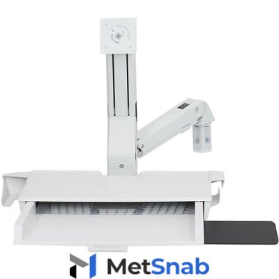 Рабочее место Ergotron 45-260-216, Style View Sit-Stand Combo System with Worksurface