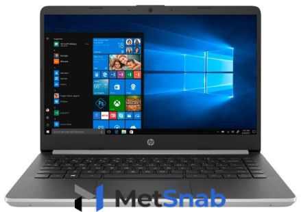 Ноутбук HP 14s-dq0030ur (Intel Pentium 4417U 2300MHz/14"/1920x1080/4GB/128GB SSD/DVD нет/Intel HD Graphics 610/Wi-Fi/Bluetooth/Windows 10 Home)