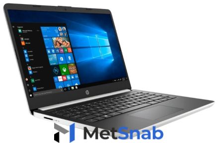 Ноутбук HP 14s-dq1000ur (Intel Core i3 1005G1 1200MHz/14"/1366x768/4GB/128GB SSD/DVD нет/Intel UHD Graphics/Wi-Fi/Bluetooth/Windows 10 Home)