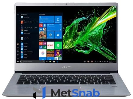 Ноутбук Acer SWIFT 3 SF314-58-70KB (Intel Core i7 10510U 1800MHz/14"/1920x1080/8GB/512GB SSD/DVD нет/Wi-Fi/Bluetooth/Windows 10 Home)