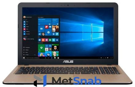 Ноутбук ASUS R540NV (Intel Pentium N4200 1100 MHz/15.6"/1366x768/4GB/500GB HDD/DVD нет/NVIDIA GeForce 920MX/Wi-Fi/Bluetooth/Windows 10 Home)