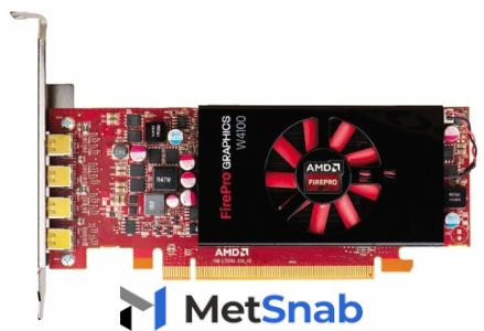 Видеокарта Sapphire FirePro W4100 PCI-E 3.0 2048Mb 128 bit