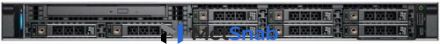Сервер Dell PowerEdge R340 1U/8SFF/1xE-2124 (4c, 3.3 GHz, 71`W)/ 1x8GB UDIMM ECC/ H330/1x1,2 TB 10k SAS/2xGE/1x350W/iDRAC9 Exp/DVDRW/Bezel/Static Rail