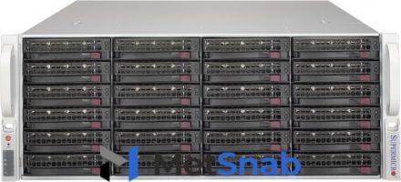 Корпус для сервера SUPERMICRO 4U 1280 Black CSE-846BE1C-R1K28B